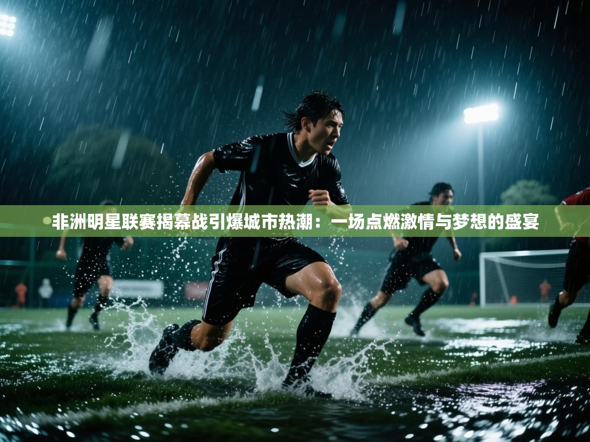 非洲明星联赛揭幕战引爆城市热潮:一场点燃激情与梦想的盛宴 第2张